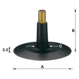 Rubber Base Tyre Valve TR-13